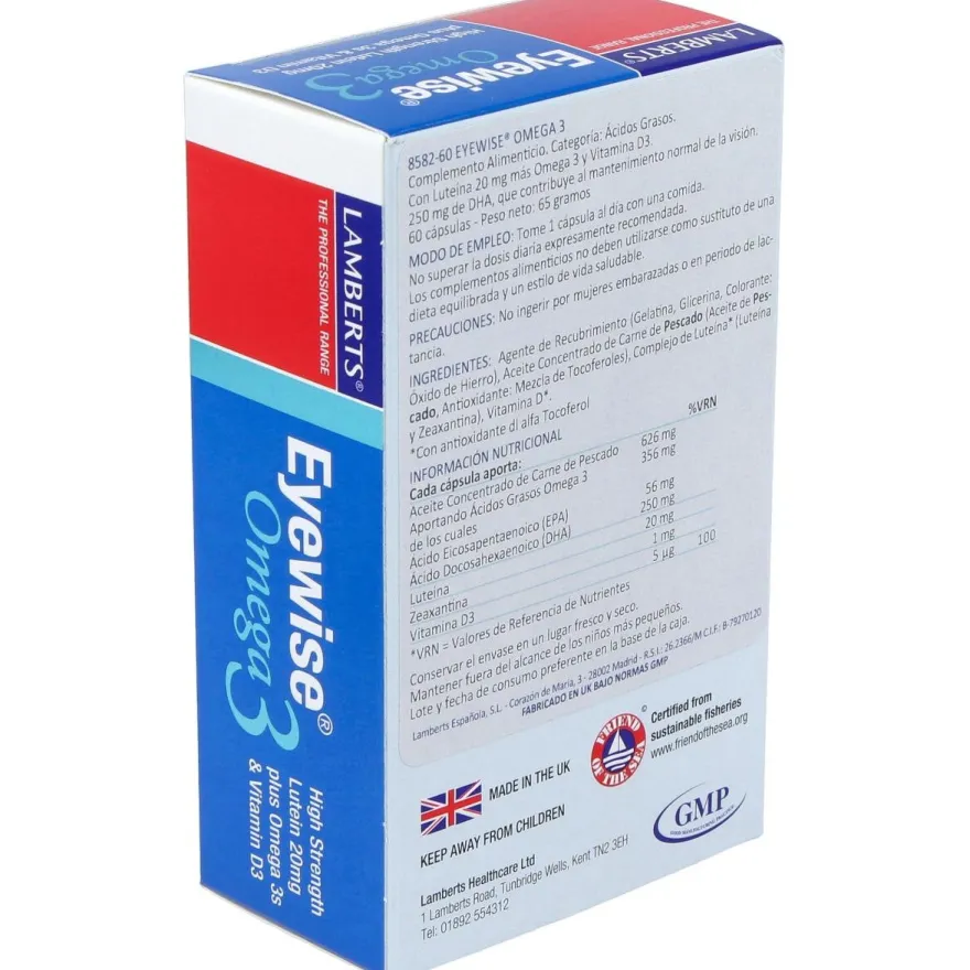 Eyewise Omega 3 60caps - Lamberts