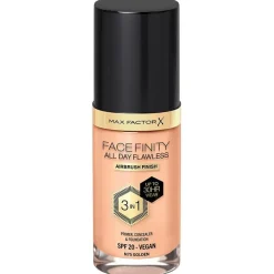 Facefinity 3in1 Primer, Concealer y Foundation 75 - Golden 30 ml - Max Factor