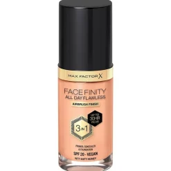 Facefinity 3in1 Primer, Concealer y Foundation 77 - Soft Honey 30 ml - Max Factor