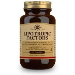 Factores Lipotropicos 50comp - Solgar