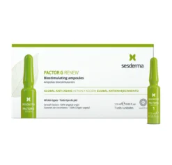 Factor G Renew Ampollas Bioestimulantes, 7 x 1,5 ml. - Sesderma
