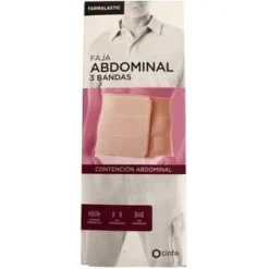 Faja Abdominal 3 Bandas Talla Pequeña 1ud - Farmalastic
