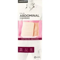 Faja Abdominal Grande 3 Bandas 1ud - Farmalastic
