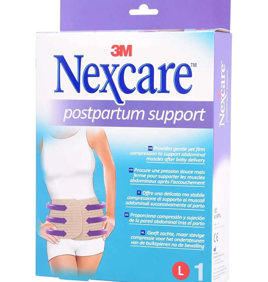Faja Post Parto Nexcare, 00 - 120 Cm, Talla Grande. - 3m - Sin Marca