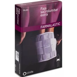 Farmalastic Faja Sacrolumbar Extra Talla 1, 1 Ud