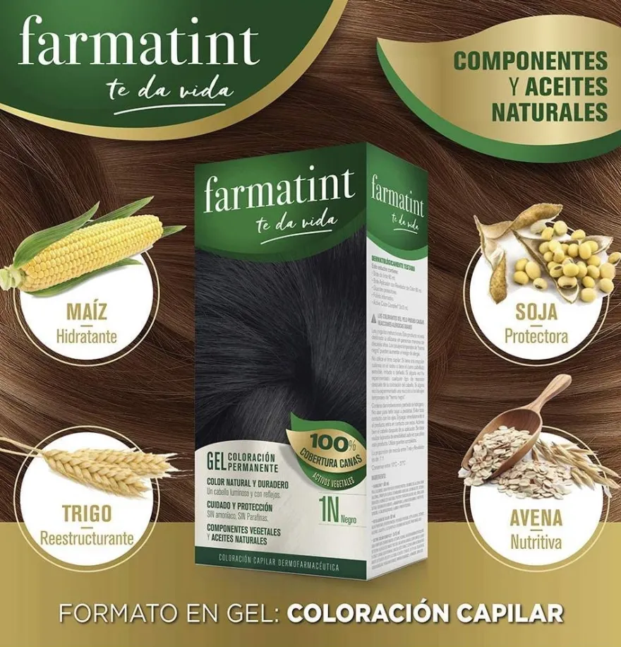 Farmatint (1 Envase 135 ml Tono Negro) - Perrigo