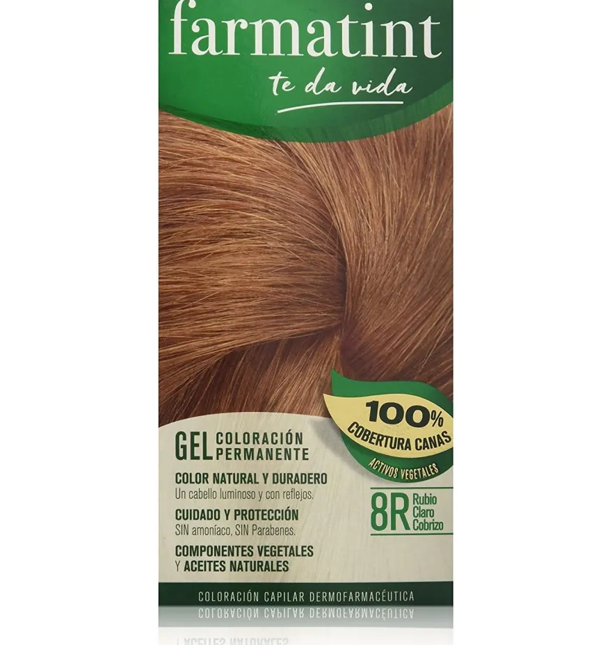 Farmatint (1 Envase 135 ml Tono Rubio Claro Cobrizo) - Perrigo
