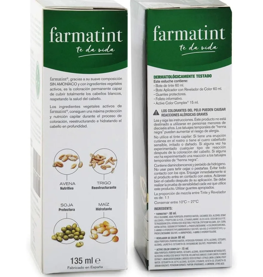 Farmatint (1 Envase 135 ml Tono Rubio) - Perrigo