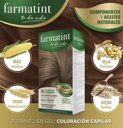 Farmatint (1 Envase 135 Ml Tono Rubio Oscuro Dorado)