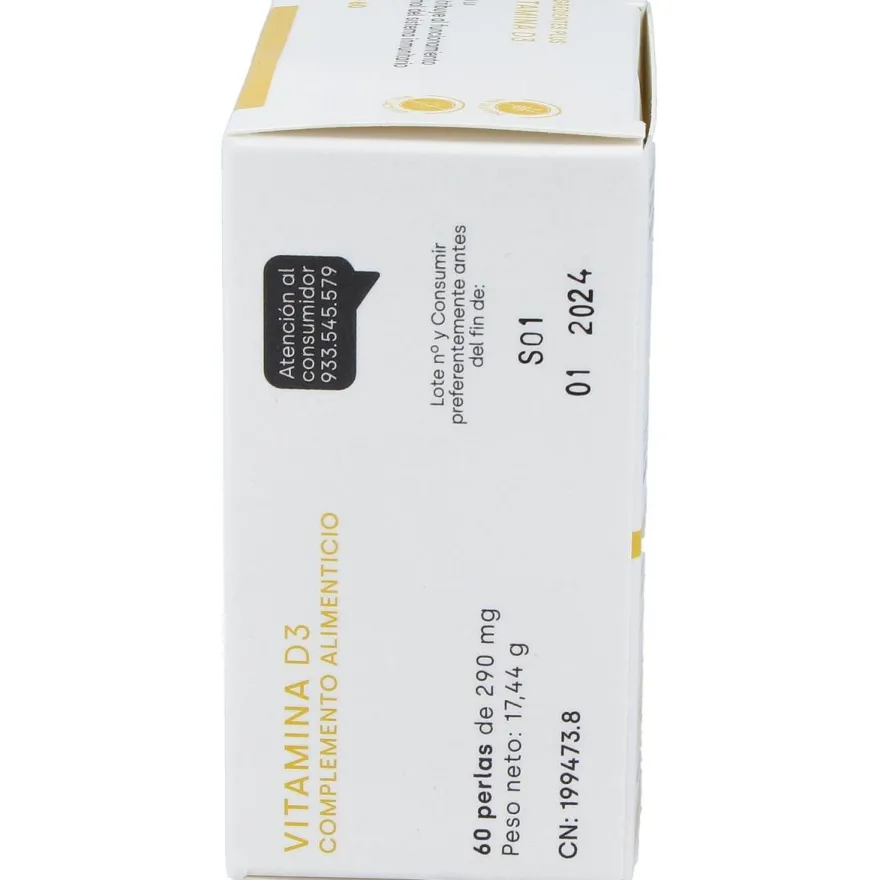 Fdb Vitamina D3 4000Ui 60 Perlas