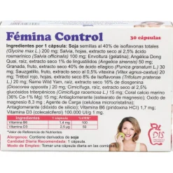 Femina Control (estrogenol) 30cap - Dis Productos Naturales
