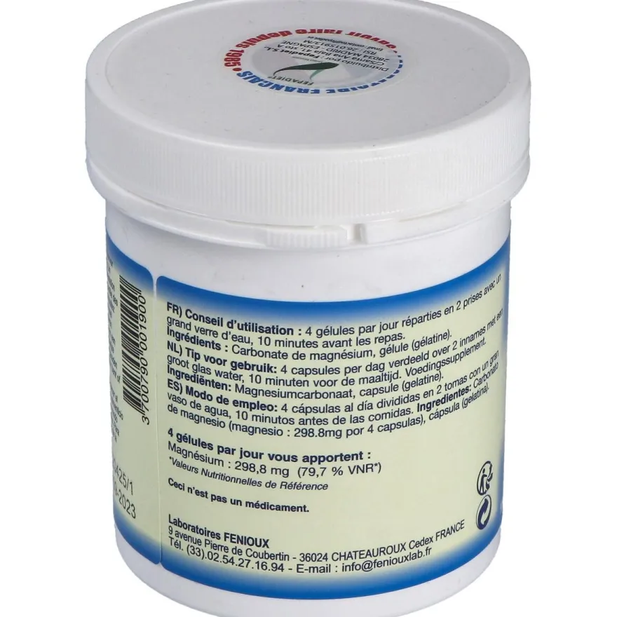 Fenioux Carbonato De Magnesio 200Caps