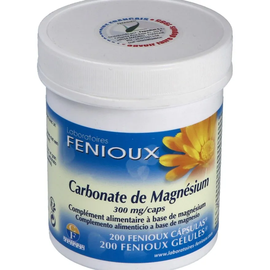 Fenioux Carbonato De Magnesio 200Caps