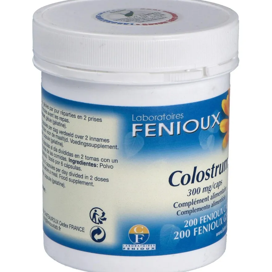 Fenioux Colostrum 300Mg 200Caps