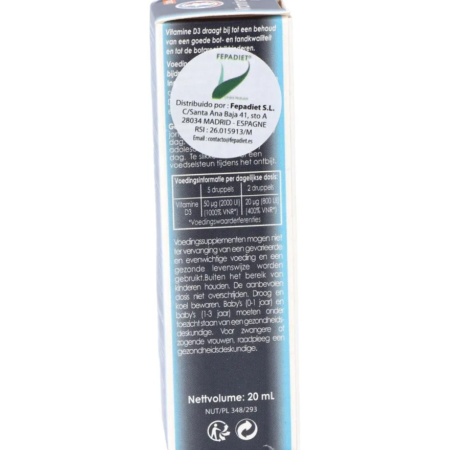 Fenioux Vitamina D3 2000Ui 20Ml