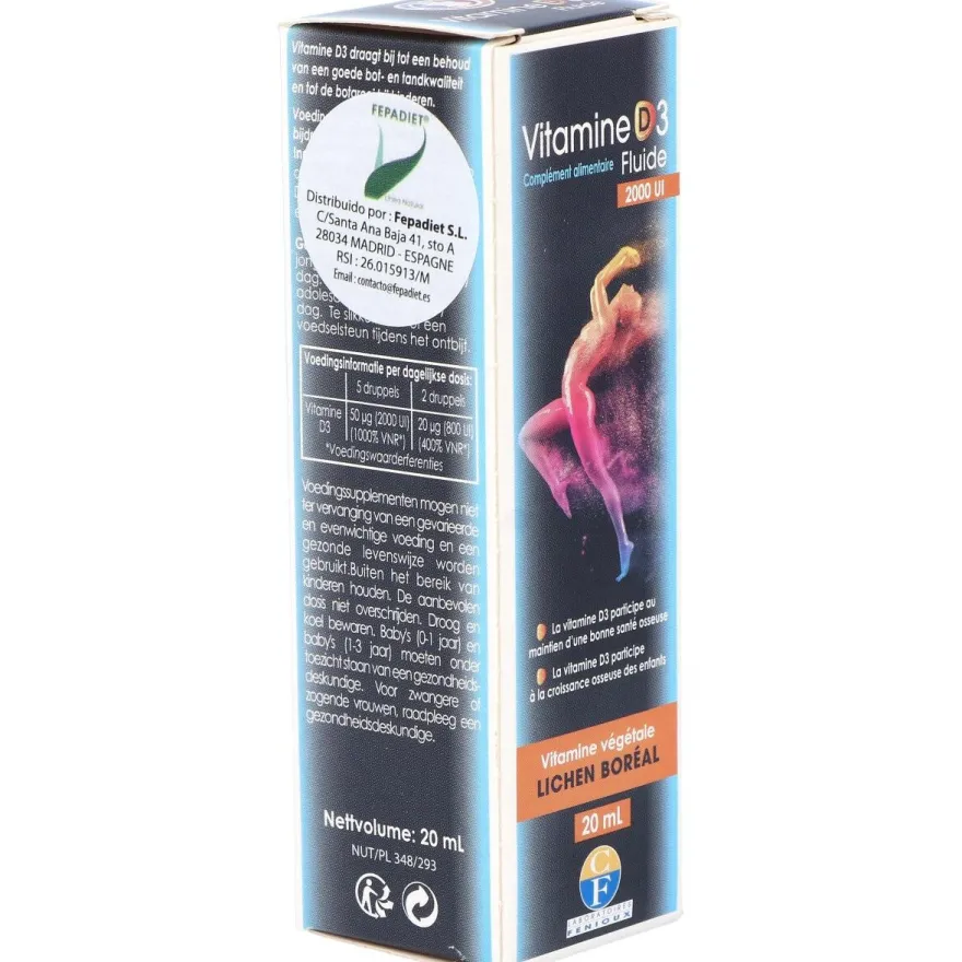 Fenioux Vitamina D3 2000Ui 20Ml