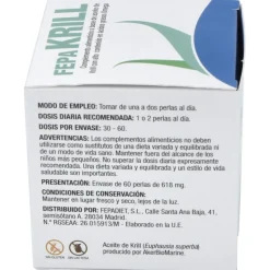 Fepa-Krill 500Mg. 60Perlas