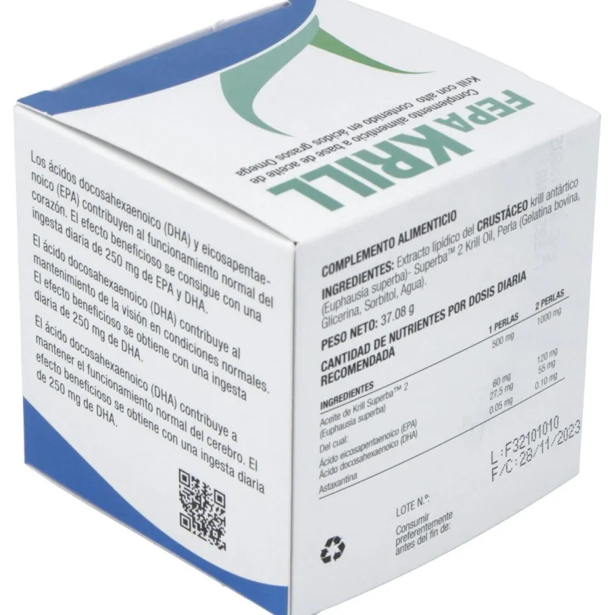 Fepa-Krill 500Mg. 60Perlas