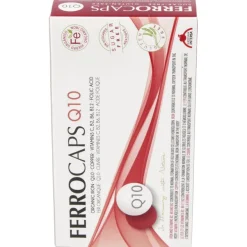 Ferrocaps Q10 60 Cápsulas - Intersa