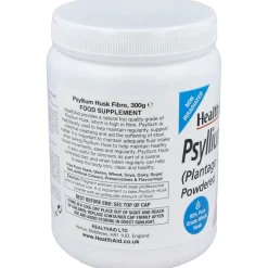 Fibra De Cascara Psyllium 300Gr. Health Aid
