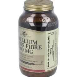 Fibra de Cáscara de Psyllium 500mg 200caps - Solgar