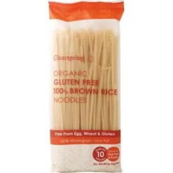 Fideos de Arroz Integral Bio 200g - Clearspring