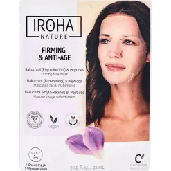Firming y Anti - Age Backuchiol y Peptides Firming Face Mask 23 ml - Iroha Nature