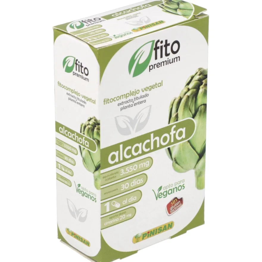Fito Premium - Alcachofa - Pinisan - 30 Cápsulas