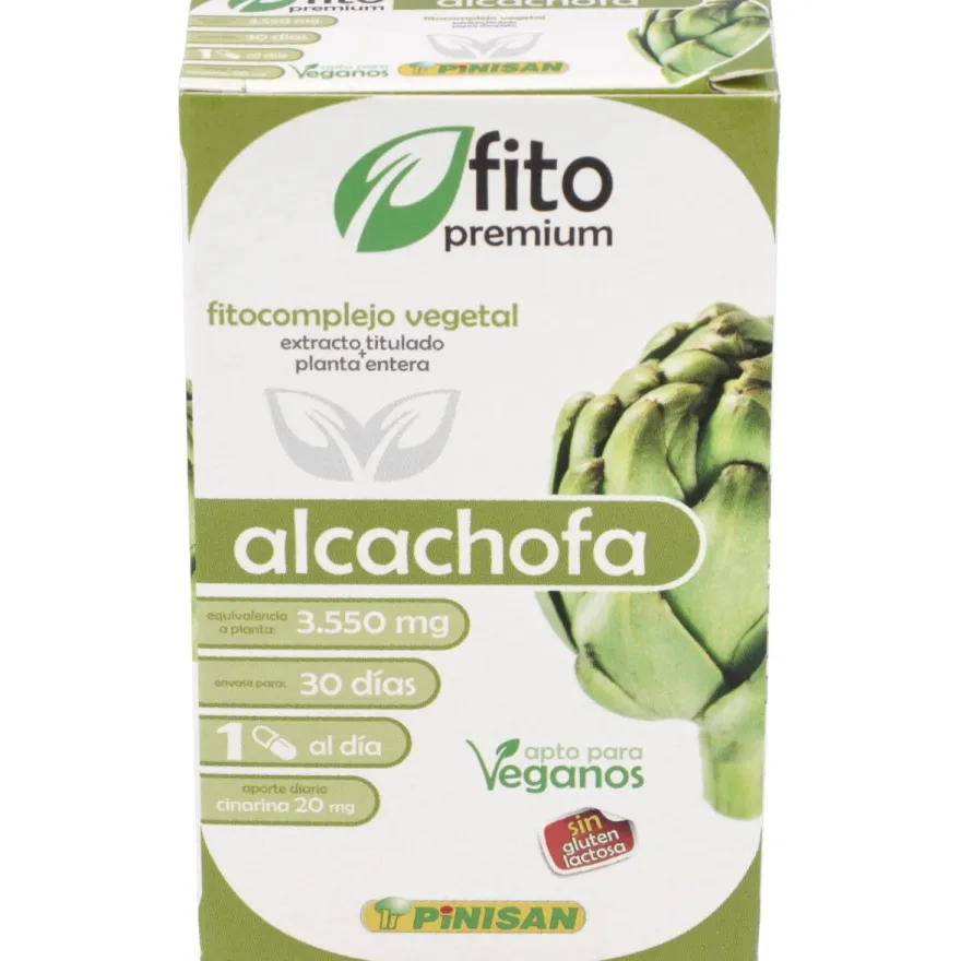 Fito Premium - Alcachofa - Pinisan - 30 Cápsulas