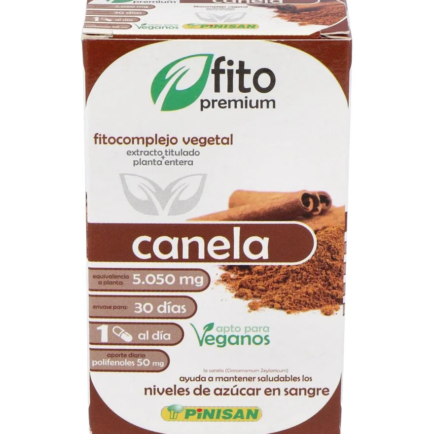 Fito Premium - Canela - 30 Cápsulas - Pinisan