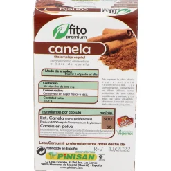 Fito Premium - Canela - 30 Cápsulas - Pinisan