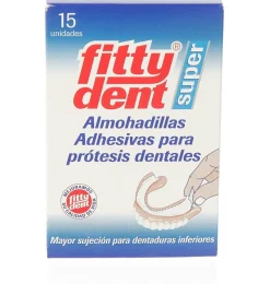 Fittydent Superadh - Almohadillas Adhesivas Protesis (15 U) - Dentaid