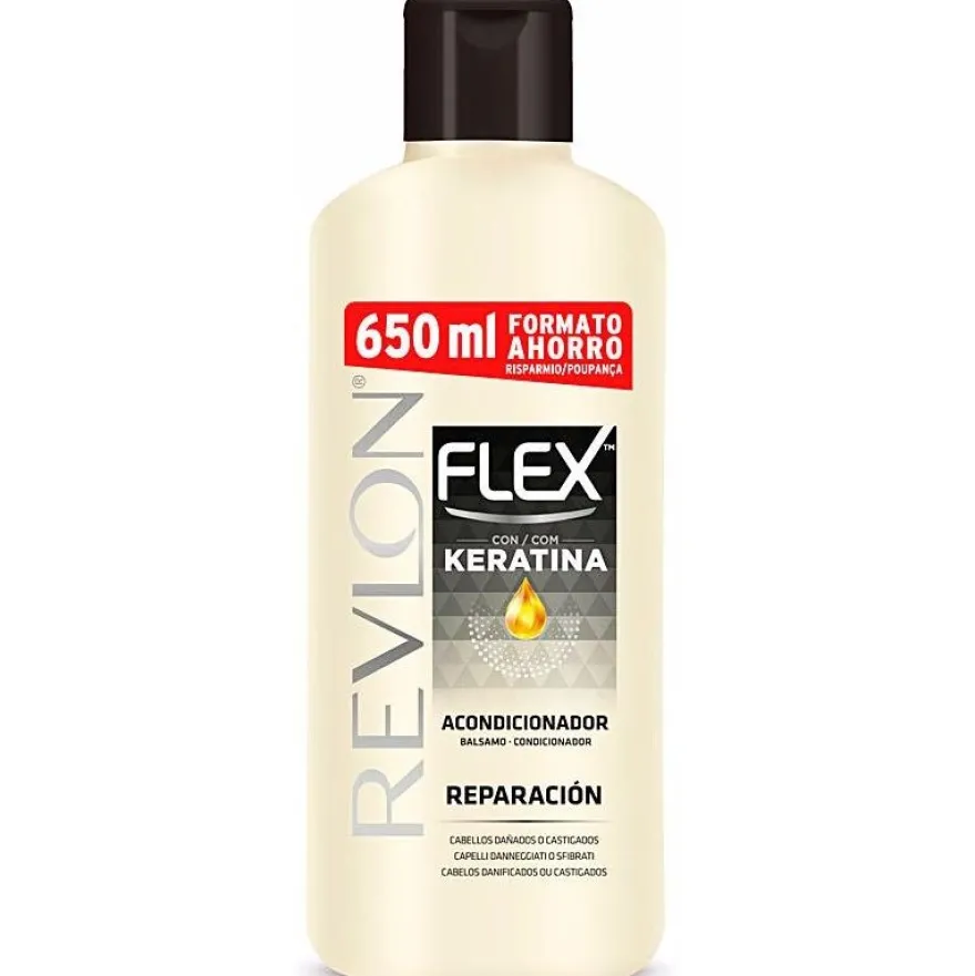 Flex Keratin Conditioner Damaged Hair 650ml - Revlon