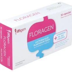 Floragén, Probióticos para la Microbiota Intestinal 30 Cápsulas - Ifigen