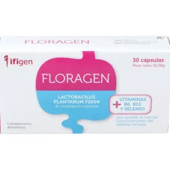 Floragén, Probióticos para la Microbiota Intestinal 30 Cápsulas - Ifigen