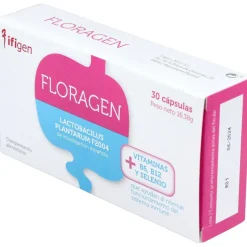 Floragén, Probióticos para la Microbiota Intestinal 30 Cápsulas - Ifigen