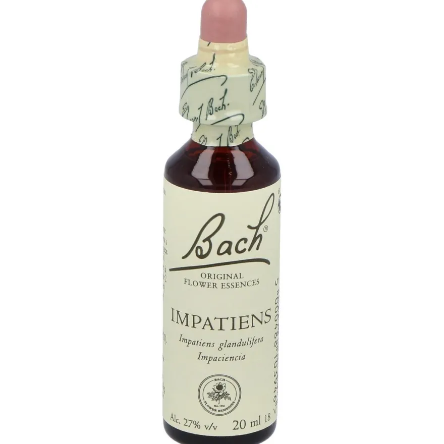 Flores Bach Impatiens Impaciencia 20Ml.