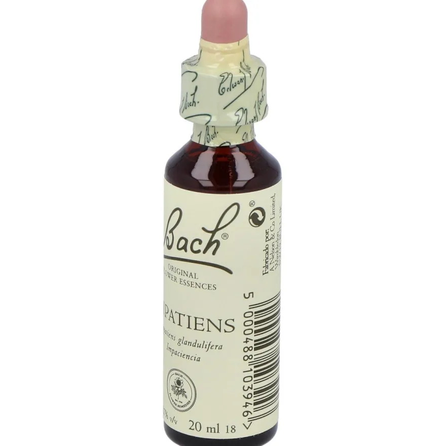 Flores Bach Impatiens Impaciencia 20Ml.
