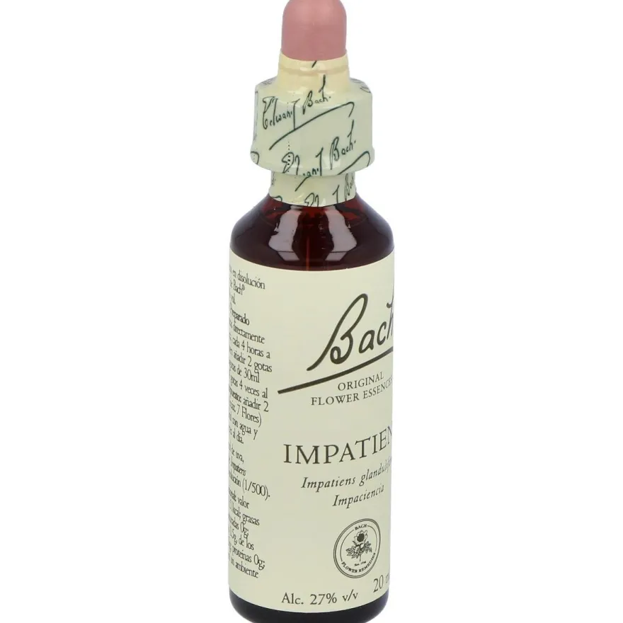 Flores Bach Impatiens Impaciencia 20Ml.