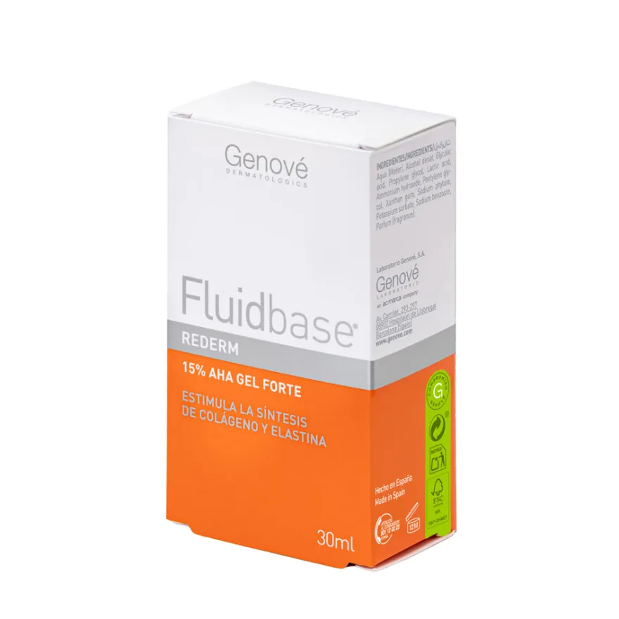 Fluidbase® Rederm Gel Forte 15% AHA, 30 ml. - Genové