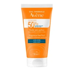 Fluido SPF50+ Sin Perfume, 50 ml. - Avene