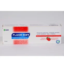 Fluor Kin Anticaries Pasta Dentifrica (1 Envase 75 Ml Sabor Fresa Fresca)