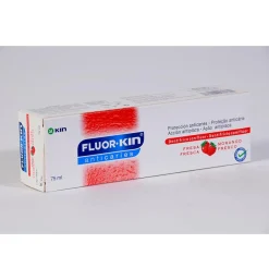 Fluor Kin Anticaries Pasta Dentifrica (1 Envase 75 Ml Sabor Fresa Fresca)