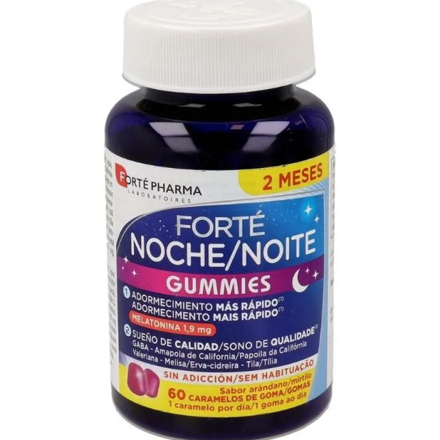 Forté Noche Adormecimiento Más Rápido 60 Gummies