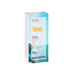 Fotoprotector Fluid 100 Solar Allergy SPF 50+, 40 ml. - Sensilis