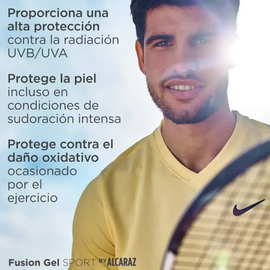 Fotoprotector Fusion Gel Sport by Alcaraz SPF 50, 100 ml. - Isdin