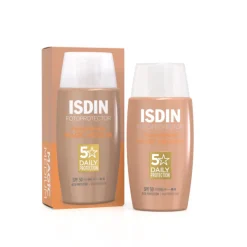 Fotoprotector Fusion Water MAGIC Color Medium, SPF 50, 50 ml. - Isdin