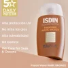 Fotoprotector Fusion Water MAGIC Color Bronze SPF 50, 50 ml. - Isdin