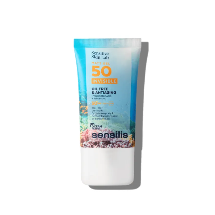 Fotoprotector Gel Matt Invisible. Oil Free SPF 50+, 40 ml. - Sensilis
