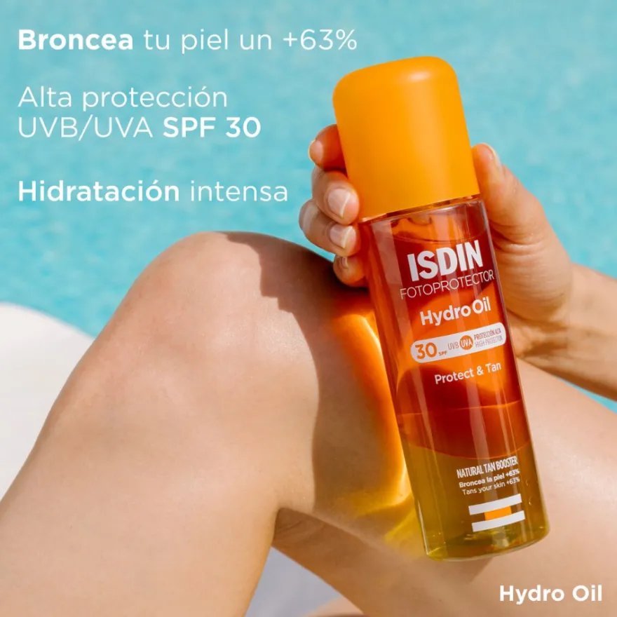 Fotoprotector Hydro Oil SPF 30, 200 ml. - Isdin